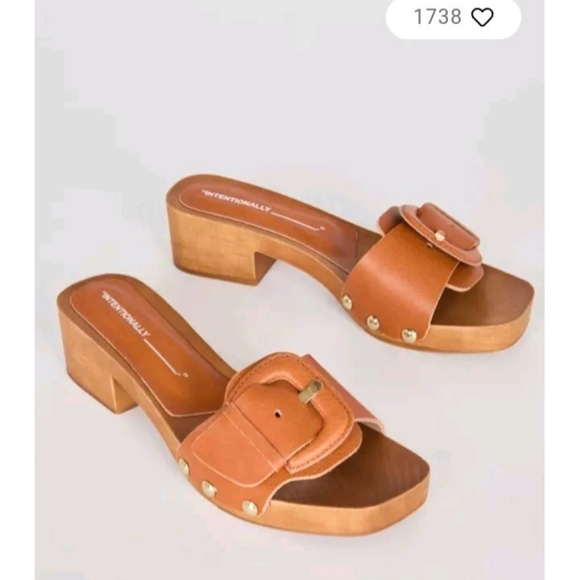 Intentionally Blank Wedge Sandle NWB Canyon size 38 - Picture 2 of 7